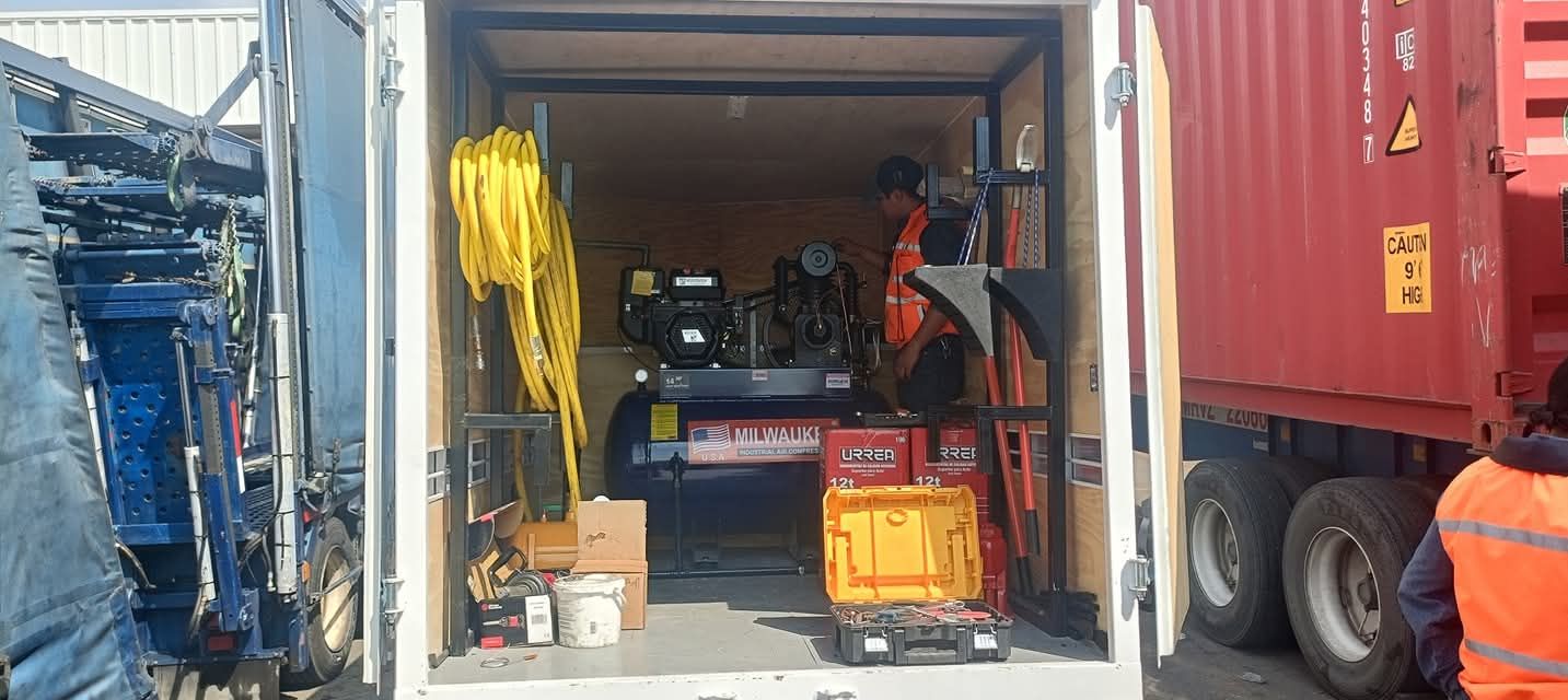 Venta e instalación de compresor a gasolina 14 HP