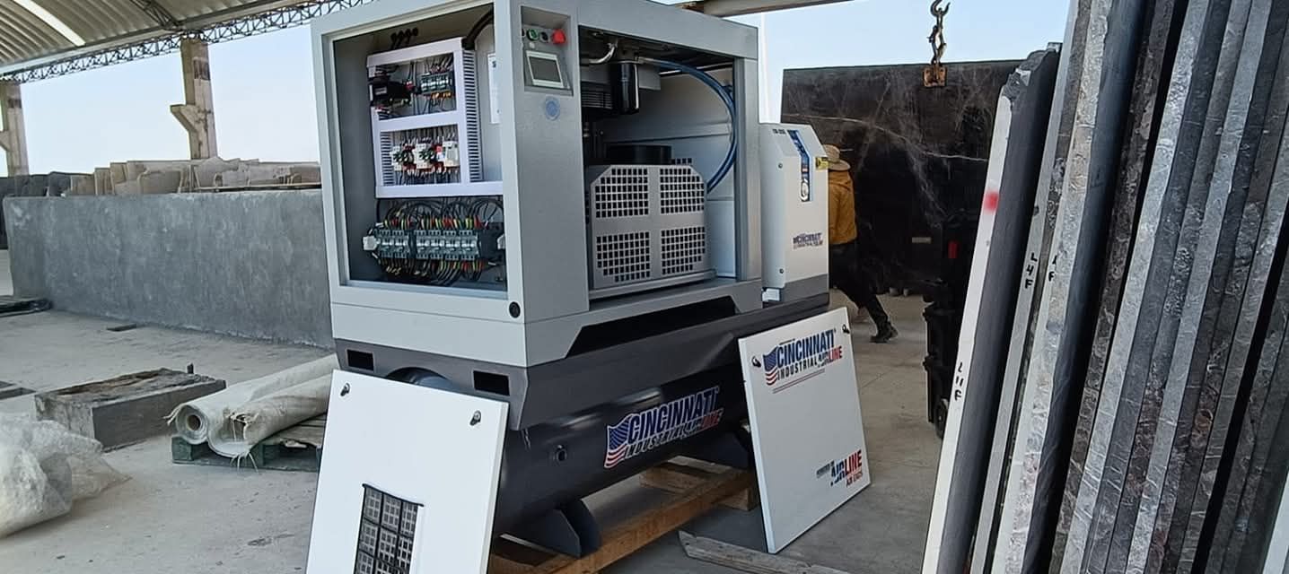 Venta e instalación de compresor de tornillo 20 HP integrado