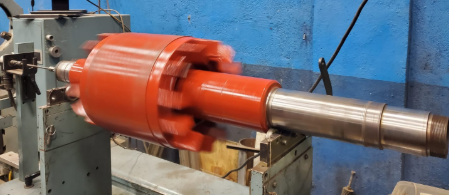 Reconstrucción de rotor en torno